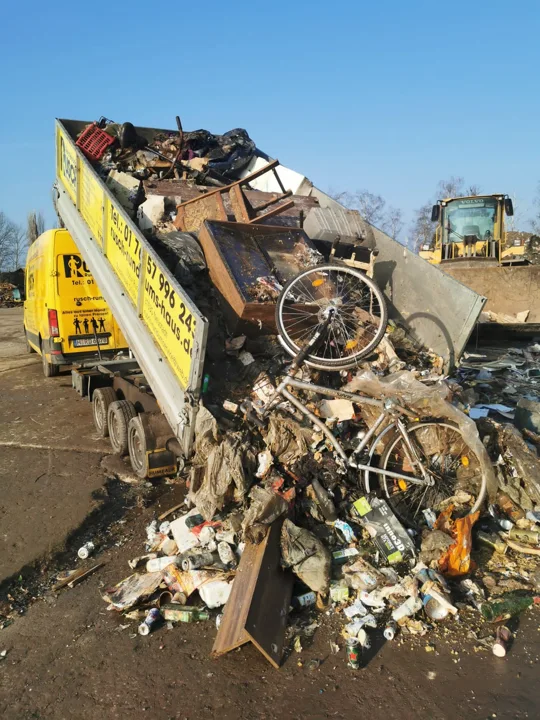 Abtransport einer Räumung